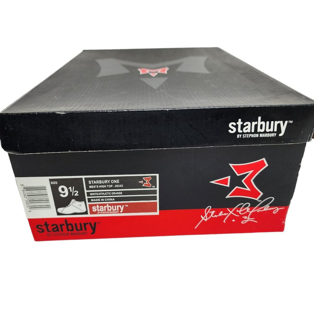 Starbury One By Stephon Marbury 20242 Mens Basketball Shoes Black 9.5 Vintage - Picture 8 of 9